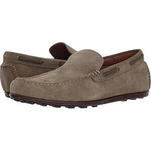 Frye Men's Allen Venetian Suede Driving Moc Loafer - 12 Brown
